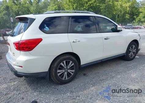 2017 Nissan Pathfinder Sl from USA, damaged, VIN 5N1DR2MM8HC600965